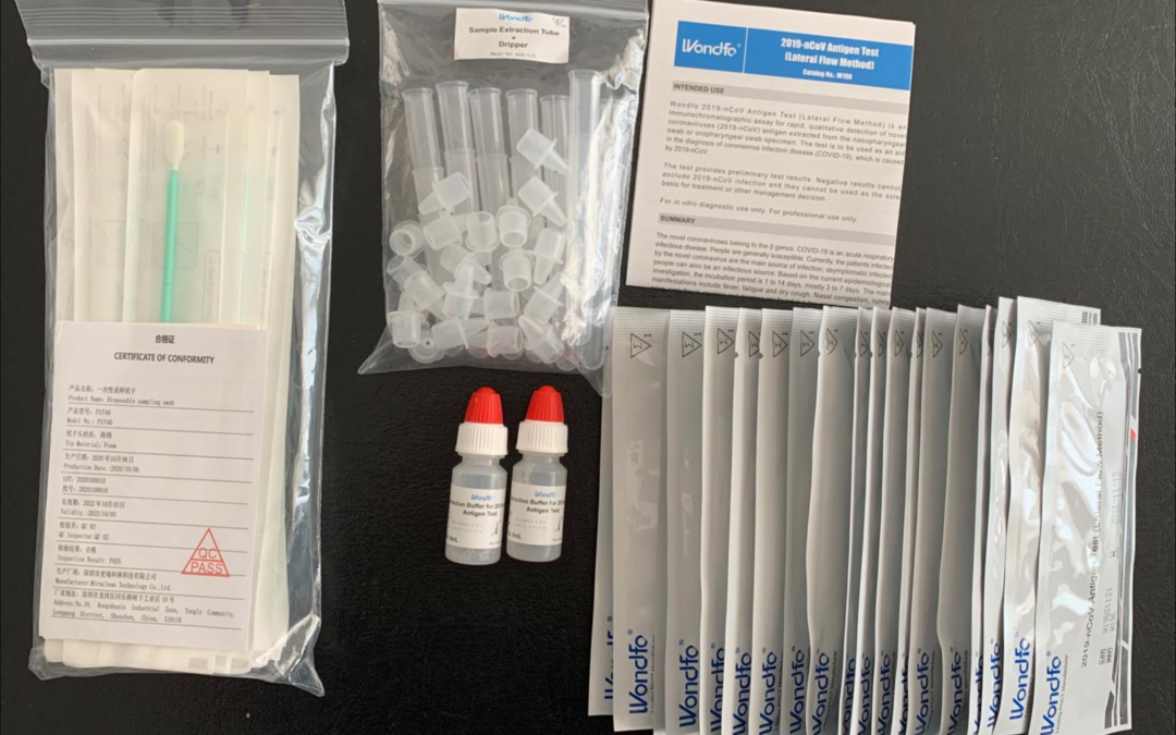 Kit Test Rapido Antigenico